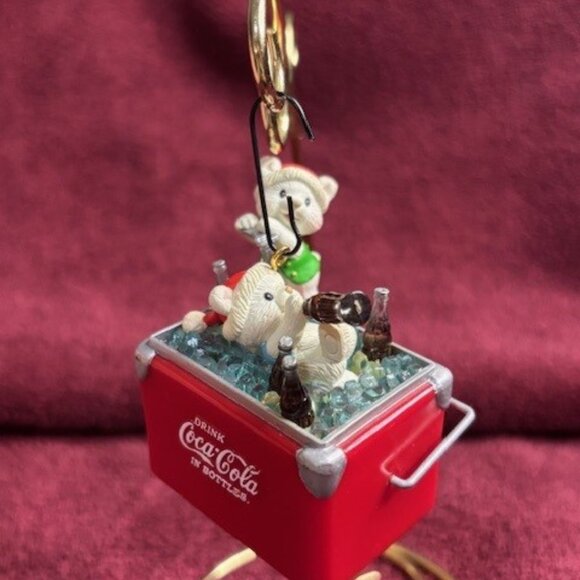 Coca Cola | Holiday | Vintage 992 Cocacola Polar Bear Cooler Christmas ...